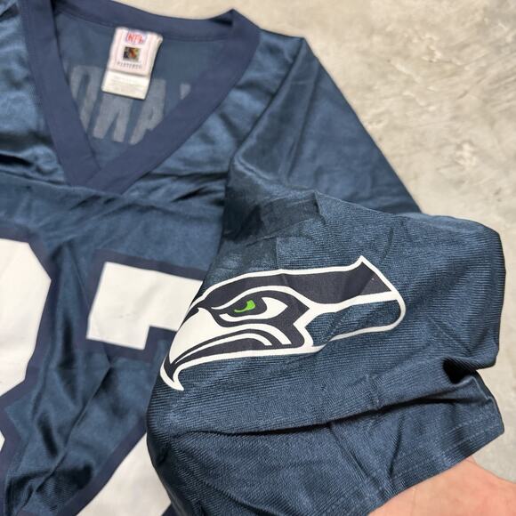 Seattle Seahawks Shaun Alexander #37 Jersey Size 2XL Teal NFL Players 7042A - Picture 3 of 6